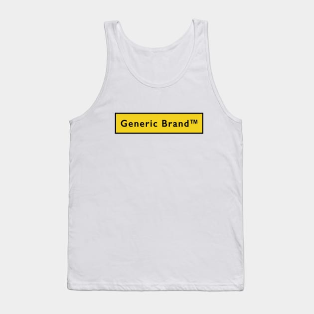 Generic Brand. Funny generic Tank Top by One Eyed Cat Design